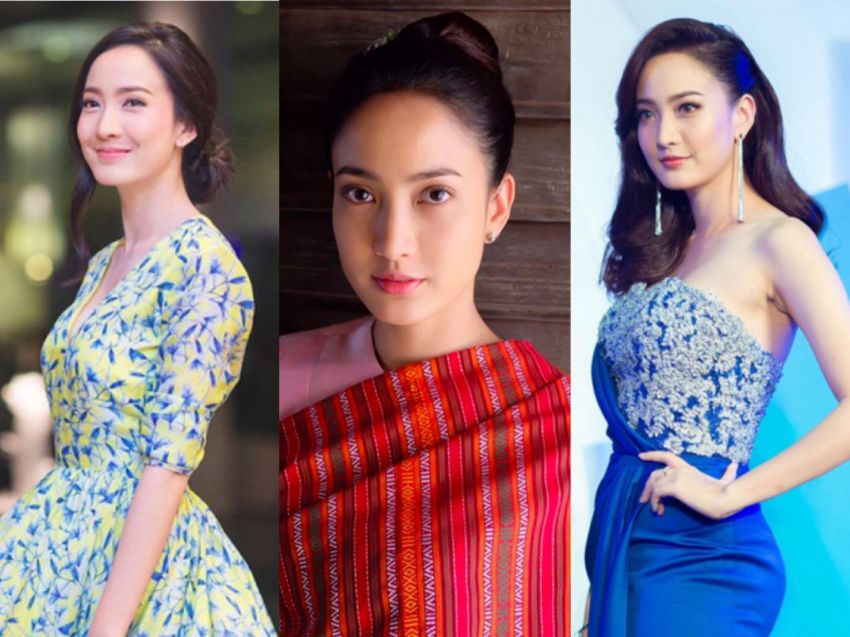 image of 30 แฟชั่นลุคสวยสะดุดตาสไตล์นางเอกสาว 'แต้ว ณฐพร'
