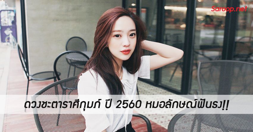 image of ดวงชะตาราศีกุมภ์ ♒️ ปี 2560 หมอลักษณ์ฟันธง!!