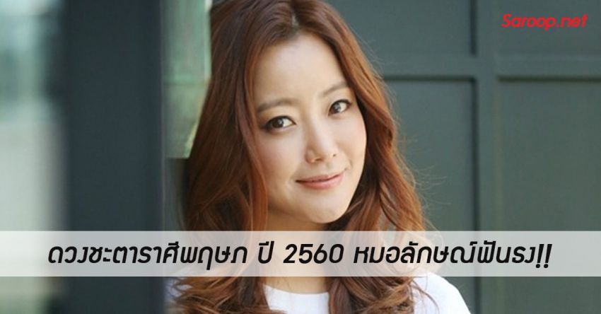 image of ดวงชะตาราศีพฤษภ ♉️ ปี 2560 หมอลักษณ์ฟันธง!!